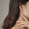 Men's Earrings Geometric Polygonal Stainless Steel Ear Buckle Ring Women Chic Earring Small Hoop Punk Party Ear Jewelry - Image 5