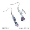 Jewelry Mineral Stone Crystal Charms Earrings Amethysts Chips Gravel Tassel Charm Quartz Dangle Earring Girl - Image 2