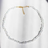 Multicolor Glass Bead Choker Necklace with Irregular Shapes - Image 22