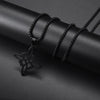 Retro Celtic Knot Pattern Disc Cross Pendant Necklace for Men Gothic Punk Street Jewelry Gift - Image 41