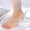 Stainless Steel Anklet Foot Bracelet Gold Color Lotus Flower Chain Anklets for Women Bracelet on the leg Jewelry Gifts - Image 3