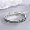 Retro Personality Star Moon And Flower Silver Style Opening Bracelets - Image 3