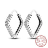 Silver Hoop Earrings Studs Drop Earring for Women Birthday Party Wedding Engagement Jewelry Gifts - Image 38