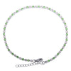 3mm Wide Bling Bling Rhinestone Cubic Zirconia Tennis Bracelet for Women Hand Crystal Chain Bangle Ankle Anklet Stainless Steel - Image 8