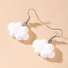 Cute Simple Funny Small Drop Earrings For Women Girls Children Animal Duck Frog Mushroom Cloud Shape Resin Dangle Jewelry Gift - Image 4