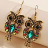 Ethnic Bohemian Moth Drop Moon Hollow Dangle Earrings For Women Party Accessories Dangle Jewelry - Image 21