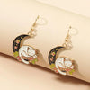 Cute Animal Drop Dangle Earrings For Women Girls Cat Rabbit Koi Dragon Colorful Enamel Golor Color Earrings - Image 7