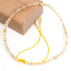 Faceted Gemstones 2-3mm Beads Hand Woven Adjustable Bracelet Crystal Quartz Agate Choker Men Female Jewelry Party Gift - Image 18