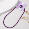 4 mm Beaded Choker Necklace with Extension Chain - Image 3