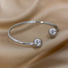 Greatera Minimalist Double Ball Stainless Steel Cuff Bracelet Bangle for Women Gold Plated Opening Bracelets Party Jewelry - Image 5