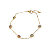 Zirconia Charm Crystal Necklace Bracelets For Women Stainless Steel Link Chain Rainbow Rhinestone Accessory - Image 5