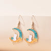 Cute Animal Drop Dangle Earrings For Women Girls Cat Rabbit Koi Dragon Colorful Enamel Golor Color Earrings - Image 40