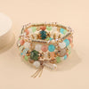 Bohemian Stackable Glass Bead Bracelet Set 4 Pieces - Image 14
