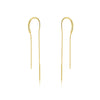 Silver Long Chain Drop Earring Simple Delicate Party Birthday Gift Jewelry For Women - Image 7