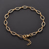 Geometric Stainless Steel Figaro Bracelet Link Oval Hand Chain for Women Men Rhombus Wristband Bangle Anklets Metal Jewelry Gift - Image 9