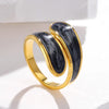Sell Well in Europe America Wide Version Pearl Rings for Women Exaggerate Chunky Statement Jewelry Ring Gift - Image 15