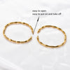 Chic Stainless Steel Bamboo Joint Bangle for Women Openable Cuff Ring Bracelet Wristband Metal Jewelry Accessories Gift for Her - Image 2