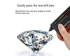 6.5mm Solitaire Drop Necklaces Gold Plated Pendant Silver Chain Jewelry For Women - Image 6