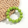 Colorful Acrylic Beaded Bracelet in Multiple Shades - Image 24