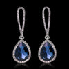 Champagne Crystal Earrings Gold Color Jewelry Female Bricons Wedding Long Big Drop Earrings For Women - Image 28