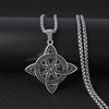 Vintage Nordic Celtic Knot Pattern Cross Necklace Pendant for Men Stainless Steel Chain Jewelry Amulet Necklace - Image 21