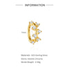 1PC Multiple Styles Silver Gold Plated CZ Huggie Hoop Earrings Women Cartilage Helix Piercing Jewelry - Image 11