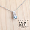 Silver Jewelry Sets For Women Wedding Jewelry Ladies Purple Zircon Earrings Bracelets Set Rings Pendant Necklace - Image 3