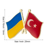 Ukraine Flag Badge Brooch Natinal Lapel Pins Flag Lapel Pins Country Flag Badge - Image 9