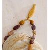 Stone Beads Chain Fish Pendant Necklace Ocean Series Stainless Steel Handmade Statement Jewelry Accessories - Image 6