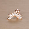 1PC 316L Stainless Steel Geometry Stud Earrings For Women Star Moon Lobe Daith Helix Cartilage Earring Piercing Jewelry - Image 14