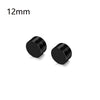 1 Pair 6-12mm Black Stainless Steel Magnetic Fake Gauges Earring Studs for Men Women Non Pierced Earrings - Image 16