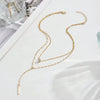 Y Shape Tassel Water-drop Zircon Layered Necklace for Women Minimalist Clavicle Chain Y2K Jewelry Accessories Party Gift - Image 6