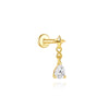 Silver 1 Pair Chic Water Drop Reflective Surface Earrings For Women Gold Simple Vintage Elegant Jewelry - Image 11