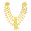 Kurdish Body Jewelry Arabic Gold Color Metal Coin Chain Tassel Bib Necklace Women's Party Wedding Clothing Accessory - Image 6