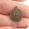 10pcs 20 17mm Antique Tibetan Silver Bronze Copper Plated Charms Pendants Bracelet Necklace Accessories Earring Flowers - Image 13