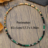 1PC Vintage Ethnic Bohemia Wooden Beaded Necklace for Men Hippie Boho Necklace Man Accessories Tribal Jewelry - Image 8