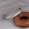 Punk Simple Silver Color Twisted Mobius Cuff Bangles Infinite Loop Bracelet Men\'s Casual Party Jewelry Gift - Image 10