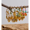 Acrylic Resin Square Heart Sun Flower Drop Charm Hoop Earrings Stainless Steel Handmade Sweet Y2K Jewelry - Image 4