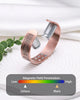 Aradoo Tree of Life Copper Bracelet for Men Women Magnetic Cuff Bangle Jewelry Gift - Image 4