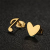 Simple Design Sun Totem Stud Earrings Women Irregular Fan Shaped Stainless Steel Thorn Earings Party Jewelry Gifts - Image 10