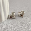 Heart Shape Hoop Earrings Asymmetric Big Earrings for Women Gold Color Party Jewelry Girl Chic Gift - Image 10