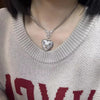 Goth Bat Heart Locket Photo Pendant Black Velvet Chain Necklace Choker Jewelry For Men Women Charm Halloween Jewelry Gift - Image 5