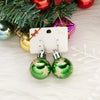 Merry Christmas Resin Sequin Bulb Christmas Earrings For Women Snowflake Star Ball Dangle Earring Year Festival Jewelry Gift - Image 5
