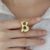 Creative A-Z Balloon Bubble Letter pendant Neckalce for Women Gold Plated Chunky Initial Necklaces Jewelry Birthday Gift - Image 2