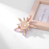 Christmas Shiny Crystal Brooch Star Shape Colorful Snowflake Pin Men and Women Accessories Holiday Gift - Image 2
