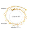 Stainless Steel Anklets Bracelets For Women Tassel Starfish Charm Gold Color Link Chain On Leg Foot Jewelry - Image 21