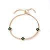 Adjustable Colorful Clover Zircon Bracelet Charm Tennis Charm Cute Sweet Shining Crystal Jewelry Gift - Image 12