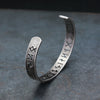 Nordic Vintage Hollow Viking Runes Bracelets For Men Women Stainless Steel Vikings Letter Amulet Cuff Bangles Jewelry - Image 4