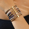 7Pcs Colorful Rice Beads Bracelet Set For Women Heart Charm Elastic Beaded Chain Bangle Female Jewelry Gift - Image 10