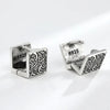 Hip Hop Cubic Zirconia Xo Letter Pendant Earrings Necklace Set for Men and Women Jewelry - Image 28